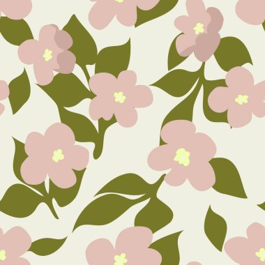 Küçük saf çiçekler kusursuz desen. Kaotik düzen. Özgürlük tarzında yaz modasına uygun çiçek geçmişi. Tekstil, duvar kağıdı, yüzey, baskı, hediye paketi, hatıra defteri, dekupaj