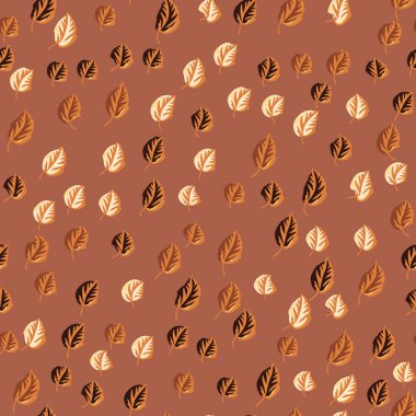  Sonbahar yapraklarının eko baskısı. Kül yapraklarında, huş ağacında, kusursuz çiçek deseni. Kumaş, kumaş tasarımı, kapaklar, imalat, duvar kağıtları, baskı, hediye paketi ve yapıştırma kitabı için basit bir arkaplan.