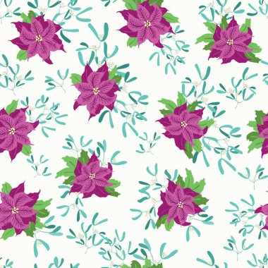 Basit küçük çiçekli kusursuz çiçek deseni. Millefleur tarzı. Tekstil, duvar kağıdı, kapaklar, yüzey, yazdırma, paketleme, kupür defteri, dekupaj için bitki arkaplanı. 