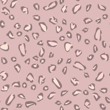 Hayvan izi, leopar derisi pürüzsüz desen. Moda renkleri