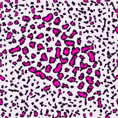 Hayvan izi, leopar derisi pürüzsüz desen. Moda renkleri