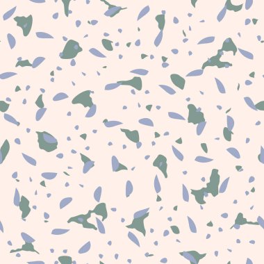  Kusursuz soyut terrazzo deseni. Tekstil veya kitap kapakları için yaratıcı illüstrasyon, imalat, duvar kağıtları, baskı, hediye paketi, döşeme