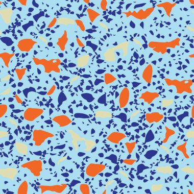  Soyut konfeti geçmişi. Kusursuz terrazzo deseni