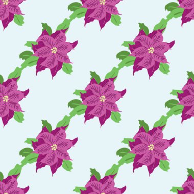 Basit küçük çiçekli kusursuz çiçek deseni. Millefleur tarzı. Tekstil, duvar kağıdı, kapaklar, yüzey, yazdırma, paketleme, kupür defteri, dekupaj için bitki arkaplanı.