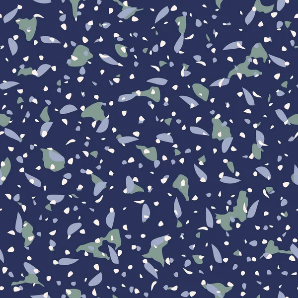 Naadloos Abstract Terrazzo Patroon Creatieve Illustratie Voor Textiel Boek Covers — Stockvector
