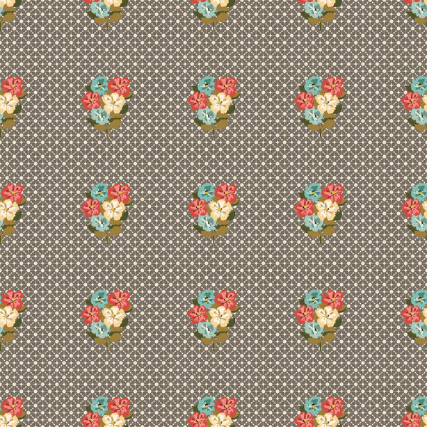 Винтажный рисунок кормушки в маленьких цветках. Миллфлёры. Цветочные сладкий бесшовный фон для текстиля, хлопчатобумажной ткани, обложки, обои, печать, подарочная упаковка и скрапбукинг.