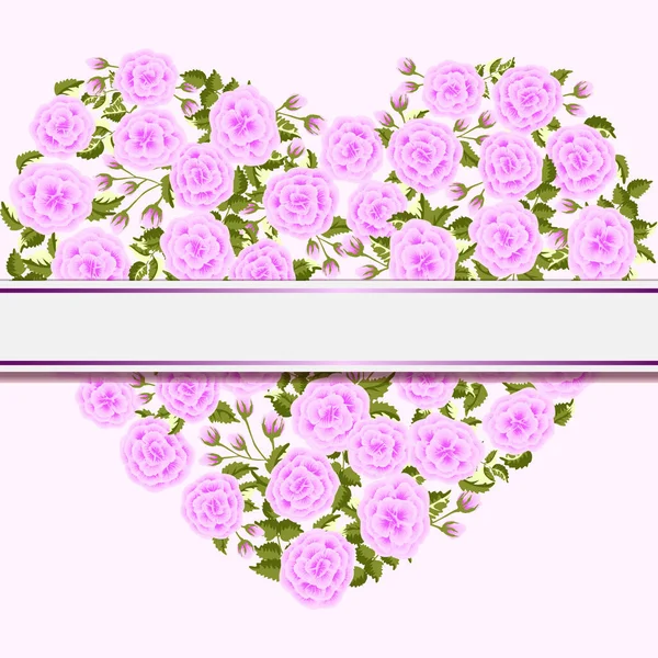 Vector Patrón Dibujado Mano Sin Costuras Rosas Perro Florecen Ramas — Vector de stock