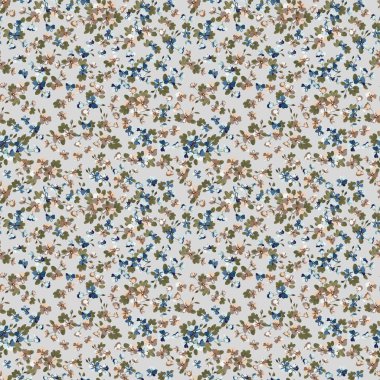 Karmaşık katmanlı çiçek desenli küçük dogroses çiçekleri. Moda Millefleur 'ları. Moda baskıları için zarif bir şablon.