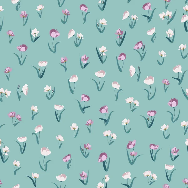 Karmaşık Katmanlı Çiçek Desenli Küçük Dogroses Çiçekleri Moda Millefleur Ları — Stok Vektör