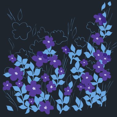  Fular çiçek desenli. Bandana, pareo, yastık, ev yapımı tekstil. Şal izi, tekstil, kapaklar, yastık, peçete, başörtüsü için sevimli bir arkaplan