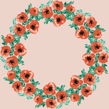 Küçük güzel çiçeklerdeki kusursuz desen. Haşhaş buketleri. Normal millefleur siparişi. Tekstil, duvar kâğıdı, desen dolguları, kapaklar, yüzey, baskı, paket, hatıra defteri, dekupaj.