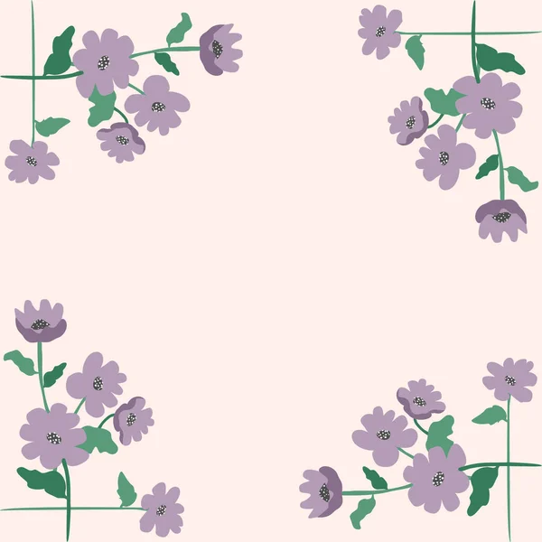 Schal Mit Blumenmuster Bandana Pareo Kopfkissen Heimtextildesign Niedlicher Hintergrund Für — Stockvektor