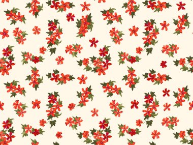  Mallow 'un küçük güzel çiçeğindeki basit şirin desen. Özgürlük tarzı. Tekstil veya kitap kapakları, imalat, duvar kağıtları, baskı, hediye paketi ve yapıştırma kitabı için çiçeksiz arka plan.