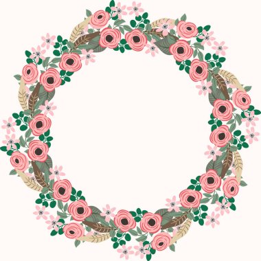 Antik halk çiçekleriyle kusursuz bitki desenleri. Pejmürde şık millefleurlar. Tekstil, duvar kağıdı, kapaklar için çiçek arkaplanı, yüzey, baskı, paket, kupür defteri, dekupaj