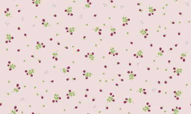 Antik halk çiçekleriyle kusursuz bitki desenleri. Pejmürde şık millefleurlar. Tekstil, duvar kağıdı, kapaklar için çiçek arkaplanı, yüzey, baskı, paket, kupür defteri, dekupaj