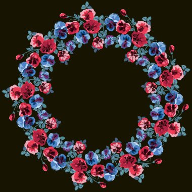 Küçük çaplı çiçeklerde zarif, nazik bir moda. Millefleur 'lar kumaş, pamuk kumaş, kapak, imalat, duvar kağıtları, baskı, hediye, koleksiyon defteri için çiçeksiz arka plan.