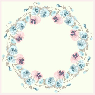 Küçük çaplı çiçeklerde zarif, nazik bir moda. Millefleur 'lar kumaş, pamuk kumaş, kapak, imalat, duvar kağıtları, baskı, hediye, koleksiyon defteri için çiçeksiz arka plan.