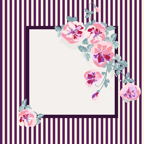 Elegant Gentle Trendy Pattern Small Scale Flowers Millefleurs Floral Seamless — Stock Vector