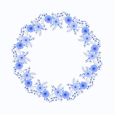 Soyut çiçeklerin kusursuz desenleri ve tekstil veya kitap kapakları için yapraklar, imalat, duvar kağıtları, baskı, hediye paketi