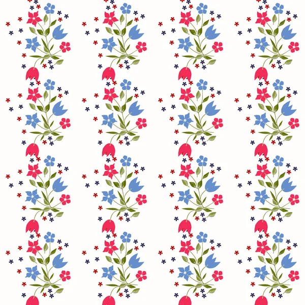 Küçük çiçeklerdeki basit şirin desen. Tekstil veya kitap kapakları, imalat, duvar kağıtları, baskı, hediye paketi ve yapıştırma kitabı için çiçeksiz arka plan.