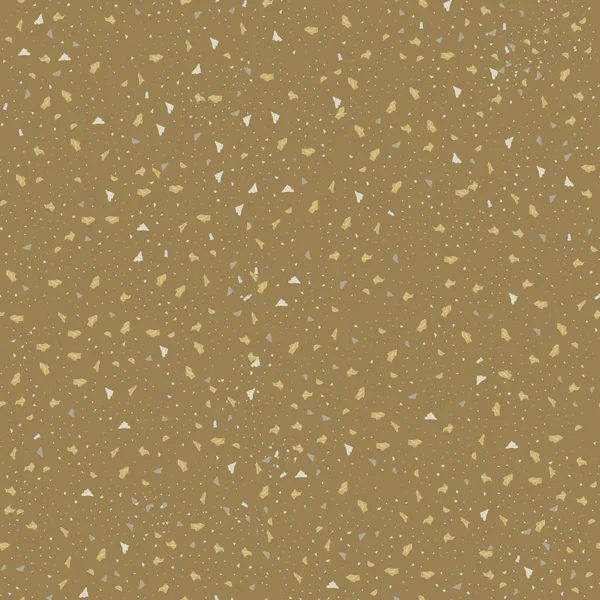 Texture Géométrique Terrazzo Motif Sans Couture Avec Éclats Colorés — Image vectorielle