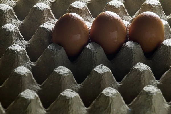 Bereid Koken Met Eieren Blok — Stockfoto