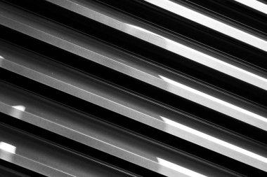 Metal Sayfa ve Işıklandırma Tarafından Çizgili Arkaplan