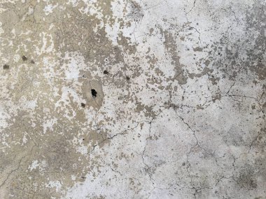 Eski Çimento Duvarı Kapanması Kırık Doku Gri Renk Detay Arkaplanı, Grunge Tarzı Malzeme Çatlağı Görünüşü Kirli ve Soyut, Çatı Kalıbı Dekoratif Duvar Kağıdı Tasarımı Deseni