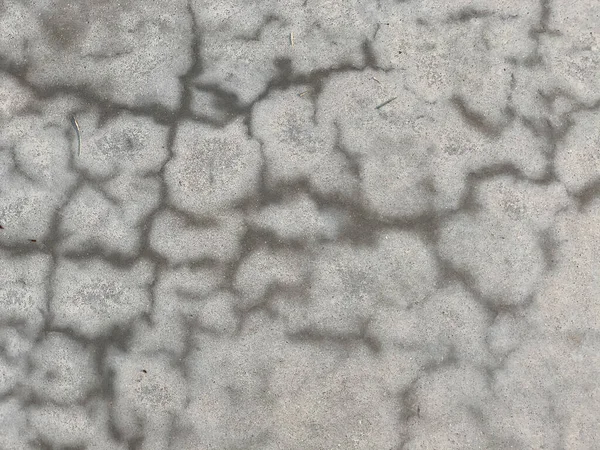 Цементная Стена Крупный План Разбитая Текстура Детали Серого Цвета Фон — стоковое фото