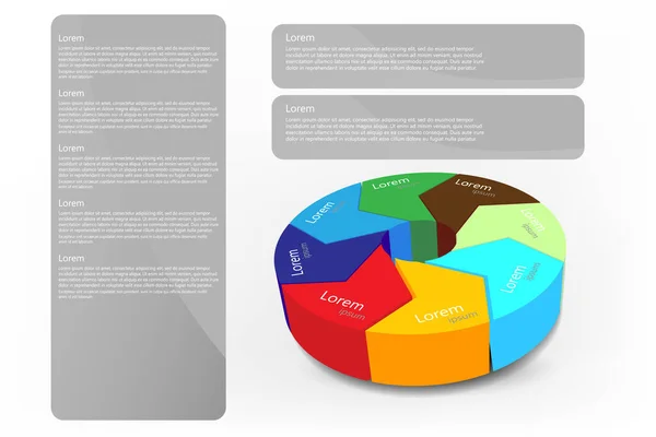 Business Infographics Design — Stock Vector