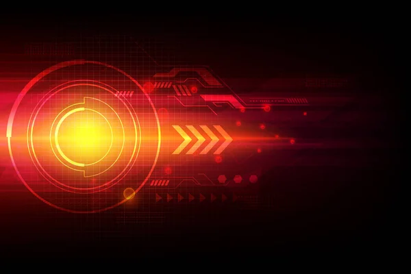 Vektör ok otomasyon teknolojisi soyut, lazer arkaplan