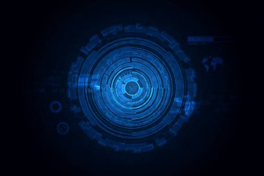 Fütürist bilim kurgu teknolojisi model kavramı