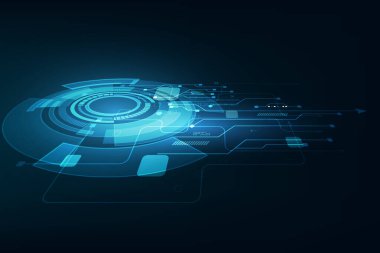 vektör soyut gelecek teknolojisi, elektrik telekom arkaplanı