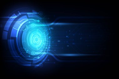 vektör soyut gelecek teknolojisi, elektrik telekom arkaplanı