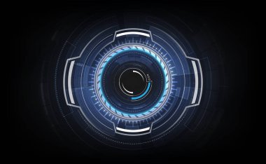 hud arayüzü Arayüzü Fütürist Teknoloji Ağ Şablonu