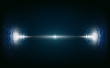 soyut gelecek teknolojisi vizyon yenilik tasarımı kavramı