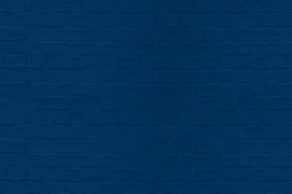Trendy Kleur Blauw Geschilderd Baksteen Muur Textuur Behang Achtergrond — Stockfoto