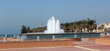 Dubai, Birleşik Arap Emirlikleri 'nde çarpıcı çağdaş binalar.