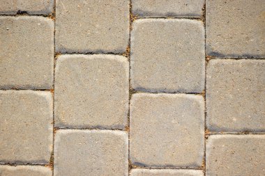 Taş yol dokusu. Güzel arka plan. Kopya alanı olan web pankartı.