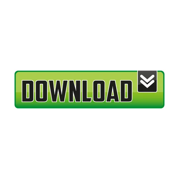 Botão Download Com Design Neutro Moderno Limpo — Vetor de Stock