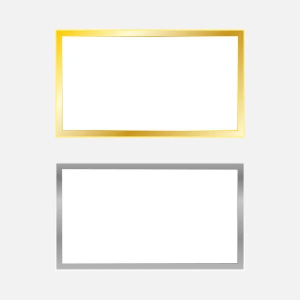 Abstraktní Slavnostní Stříbrné Pozadí Černo Bílými Balónky Zlatý Rám Padající — Stockový vektor