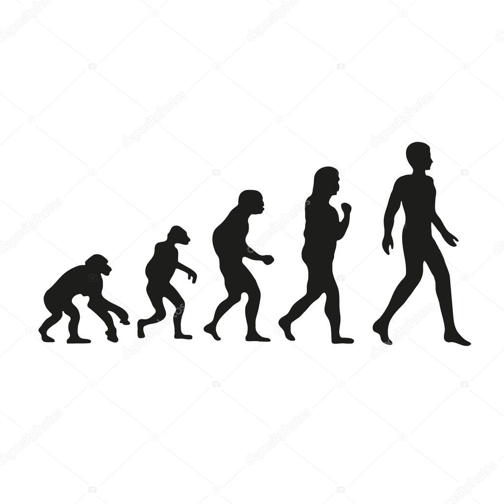 Darwin evolution of human