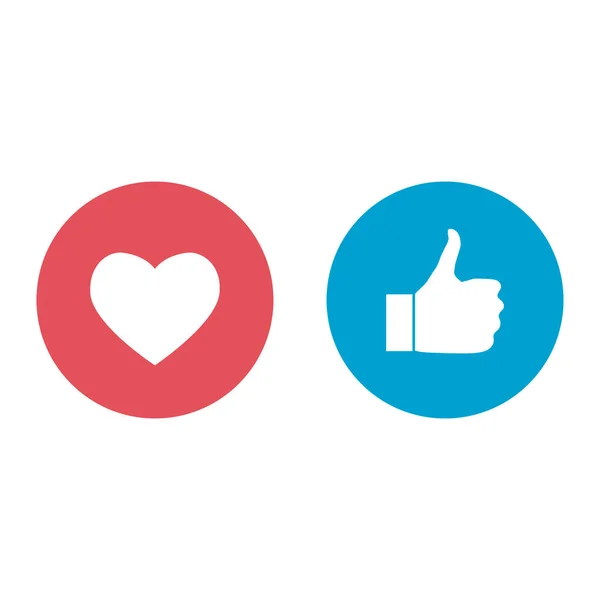 Novos Ícones Como Amor Reações Empáticas Emoji Impressos Papel Vector — Vetor de Stock