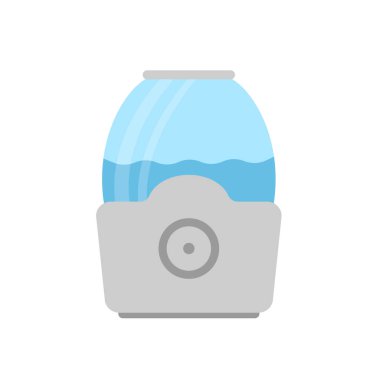 Oda spreyi gerçekçi kompozisyon gradyan arka plan ve oda deodorantı resimleri banyo alanı vektör illüstrasyonu