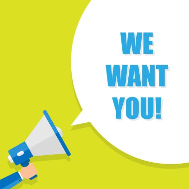 El tutma megafon - istiyoruz