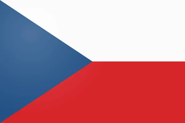 Bandeira República Checa —  Vetores de Stock