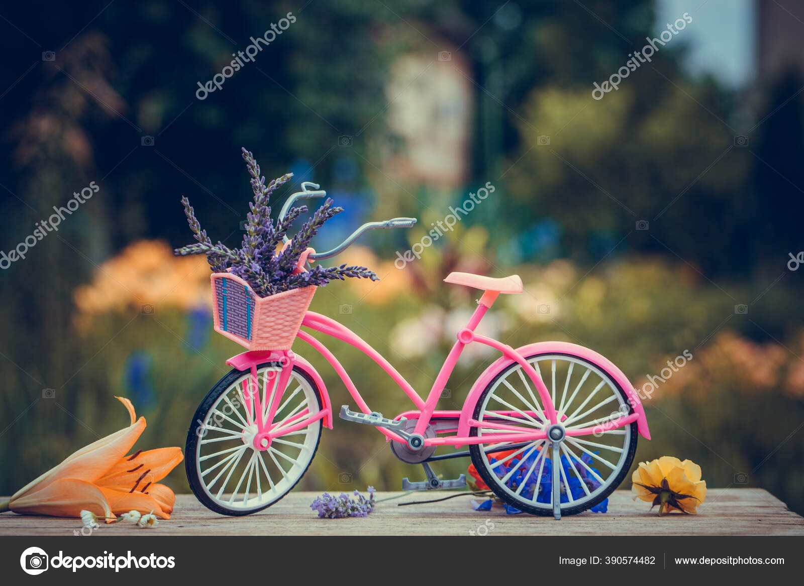 Vintage pink bicycle clearance