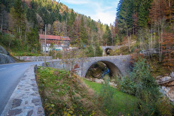 Ponte Pedra Entre Bregenz Langen Vorarlberg Áustria — Fotografia de Stock