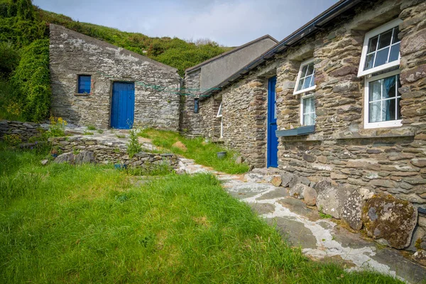 Bonita Casa Campo Slea Head Drive Península Dingle Kerry Irlanda — Foto de Stock