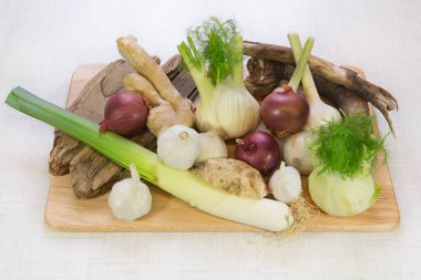 Viyana 'daki Naschmarkt' ta farklı sebze ve baharatlar